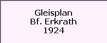 Gleisplan

Bf. Erkrath

1924